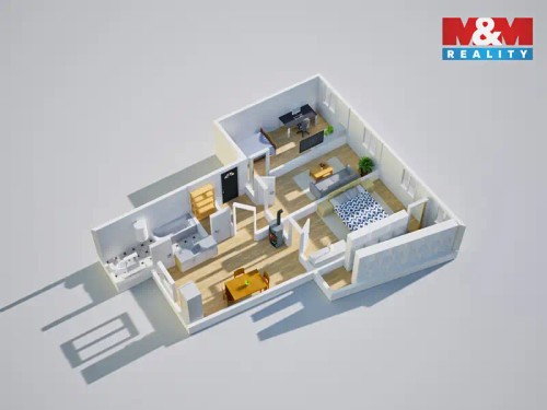 Prodaný byt 3+1 67 m²
