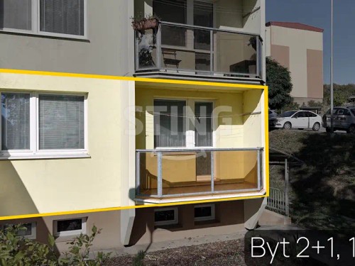 Prodej bytu 2+1 55 m²