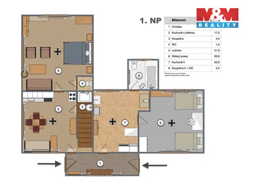 Prodej domu 170 m², pozemek 5936 m²