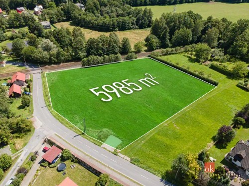 Prodej stavebního pozemku 5958 m²