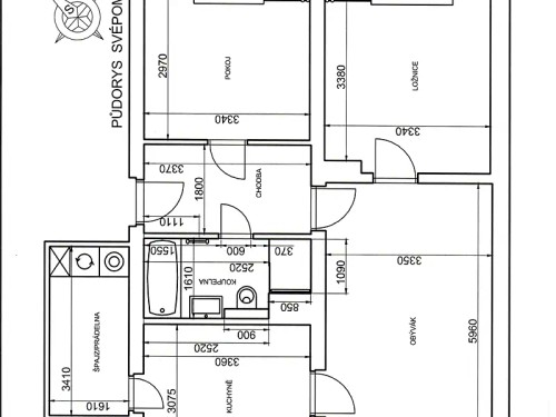 Prodaný byt 3+1 70 m²