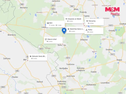 Prodej chaty 33 m², pozemek 579 m²