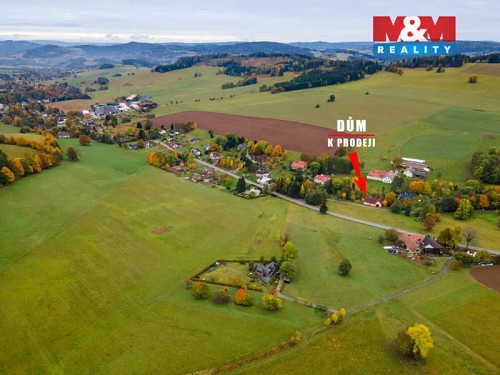 Prodaná chalupa 50 m², pozemek 2412 m²