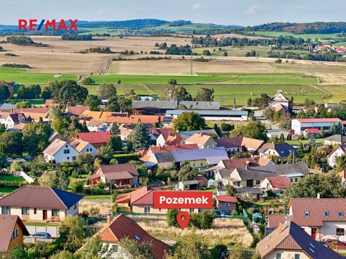 Prodej stavebního pozemku 1054 m²