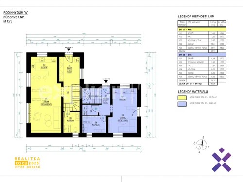 Prodej domu 61 m², pozemek 136 m²