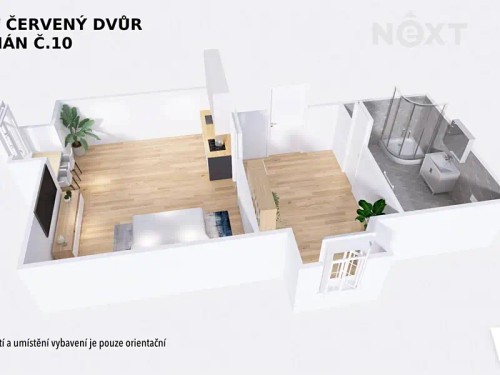 Prodej bytu 1+kk 33 m²