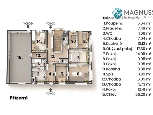 Prodej domu 182 m², pozemek 2257 m²