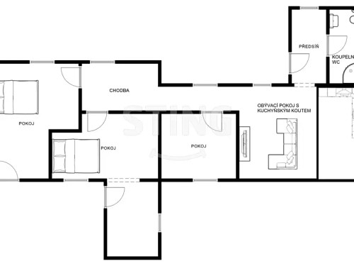 Prodej domu 122 m², pozemek 596 m²