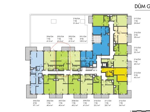 Prodej bytu 2+kk 41 m²