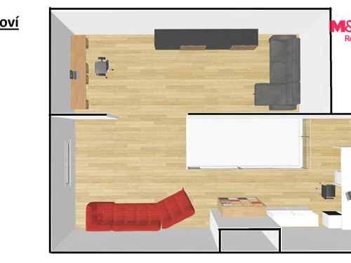 Prodej bytu 3+1 68 m²
