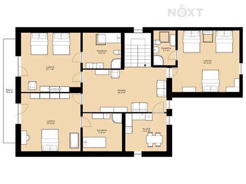 Prodej chalupy 360 m², pozemek 2756 m²