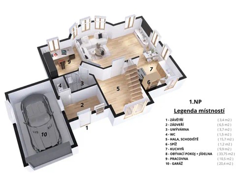 Prodej domu 254 m², pozemek 571 m²