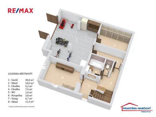 Prodej chalupy 165 m², pozemek 2191 m²