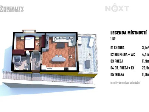 Prodej domu 176 m², pozemek 460 m²