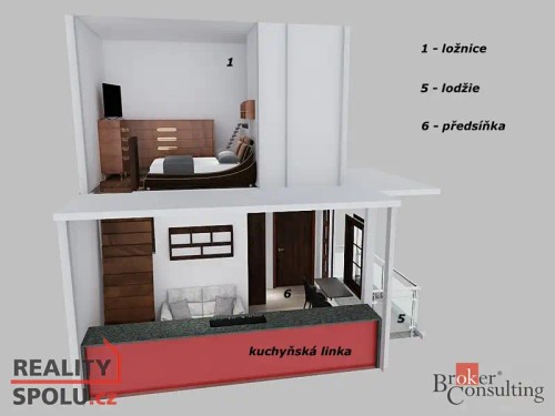 Prodej bytu 1+1 28 m²