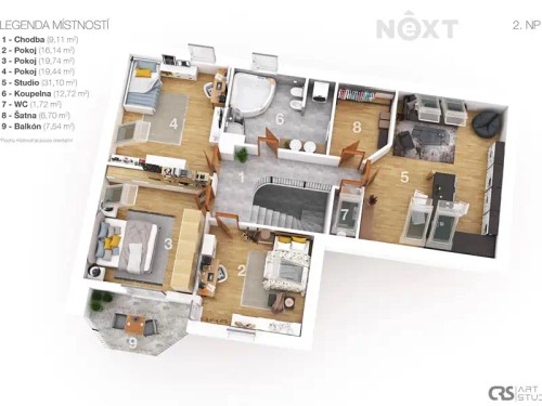 Prodej domu 252 m², pozemek 2968 m²