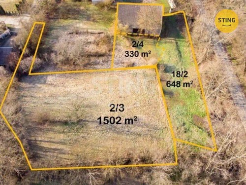 Prodej stavebního pozemku 2480 m²