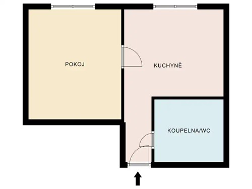 Prodaný byt 1+1 33 m²