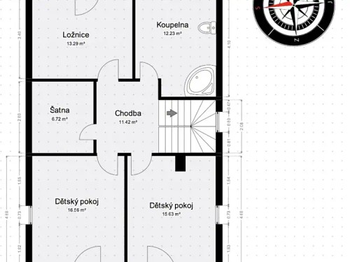 Prodej domu 184 m², pozemek 763 m²