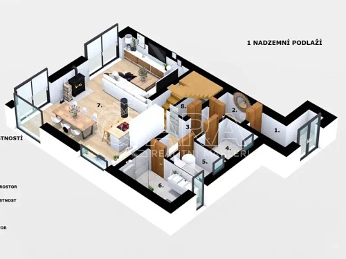Prodej bytu 4+kk 132 m²