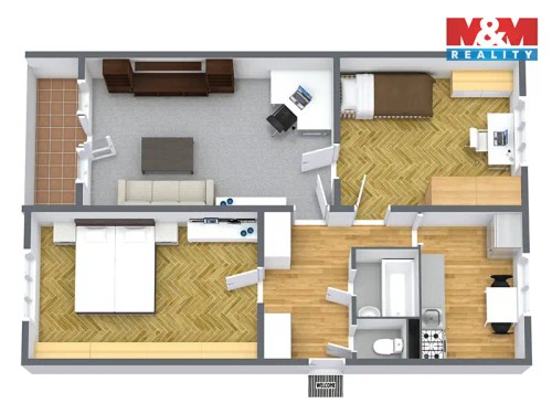 Prodaný byt 3+1 67 m²
