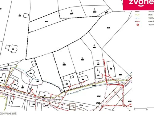 Prodej stavebního pozemku 923 m²