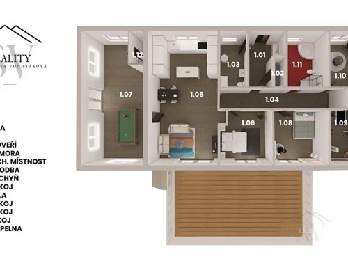 Prodej domu 250 m², pozemek 1148 m²