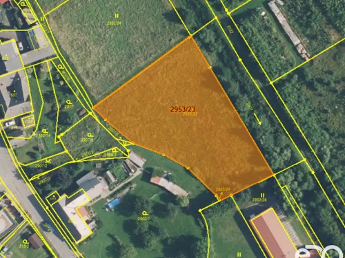 Prodej stavebního pozemku 3632 m²