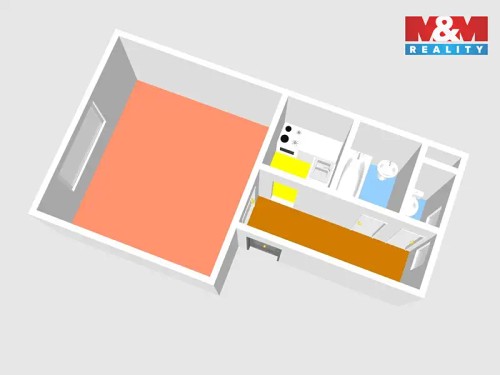 Prodej bytu 1+kk 33 m²