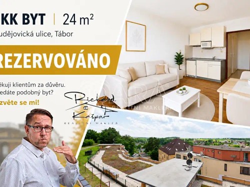 Prodaný  byt 1+kk 24 m²