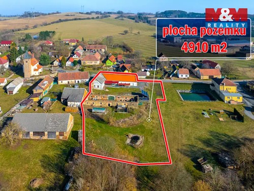 Prodej domu 230 m², pozemek 4910 m²