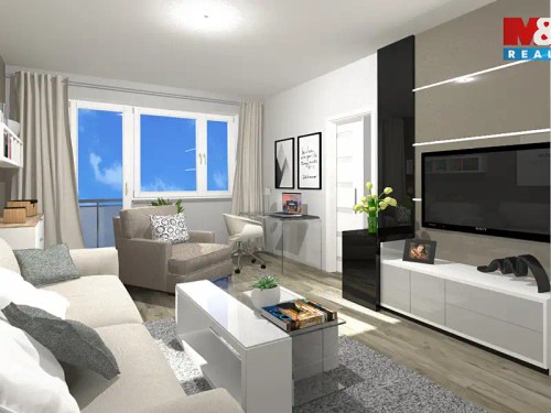 Prodaný byt 2+1 50 m²
