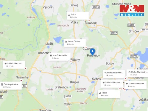 Prodej stavebního pozemku 5738 m²