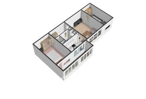 Prodaný byt 3+kk 54 m²