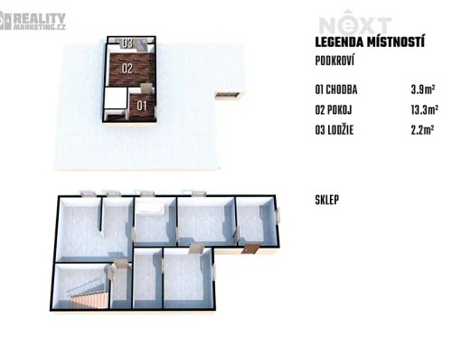 Prodej domu 210 m², pozemek 443 m²