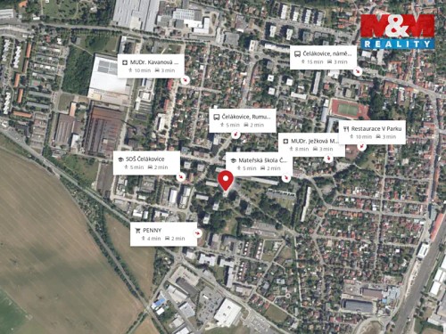 Prodaný byt 2+1 55 m²