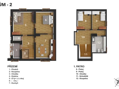 Prodej domu 430 m², pozemek 5199 m²