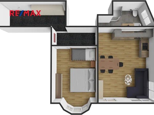 Prodaný byt 2+kk 58 m²