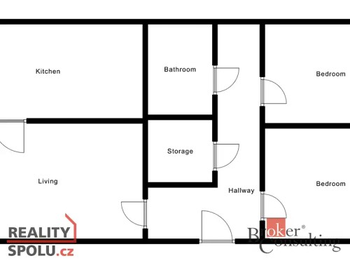 Prodaný byt 3+1 70 m²