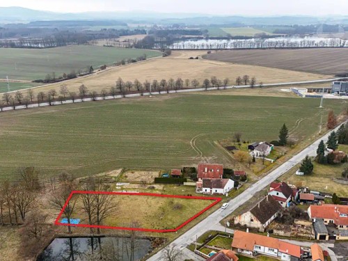 Prodej stavebního pozemku 1627 m²
