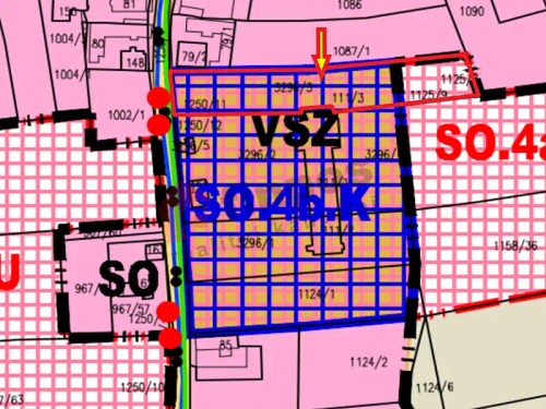Prodej stavebního pozemku 2376 m²