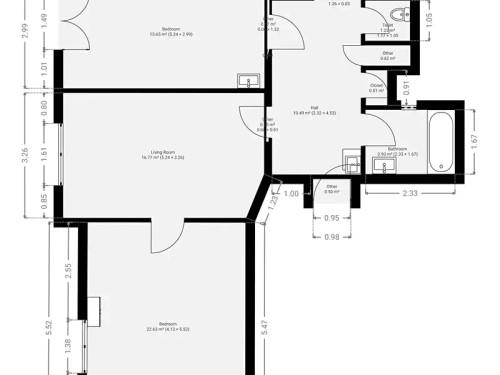 Prodej bytu 3+kk 76 m²