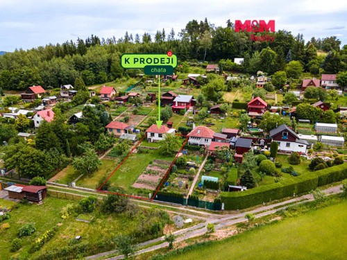 Prodej chaty 30 m², pozemek 418 m²