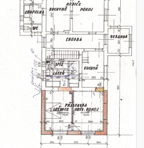Prodej domu 110 m², pozemek 5136 m²