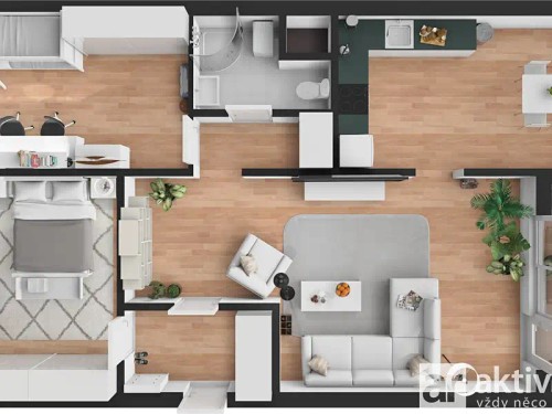Prodej bytu 3+1 78 m²