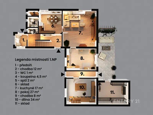 Prodej domu 229 m², pozemek 646 m²