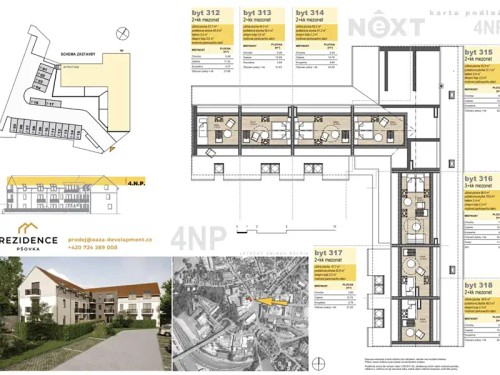 Prodej bytu 2+kk 70 m²