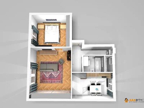Prodaný  byt 2+1 59 m²