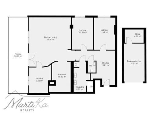 Prodej bytu 4+kk 109 m²