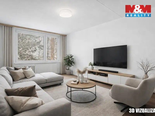 Prodaný byt 3+kk 65 m²